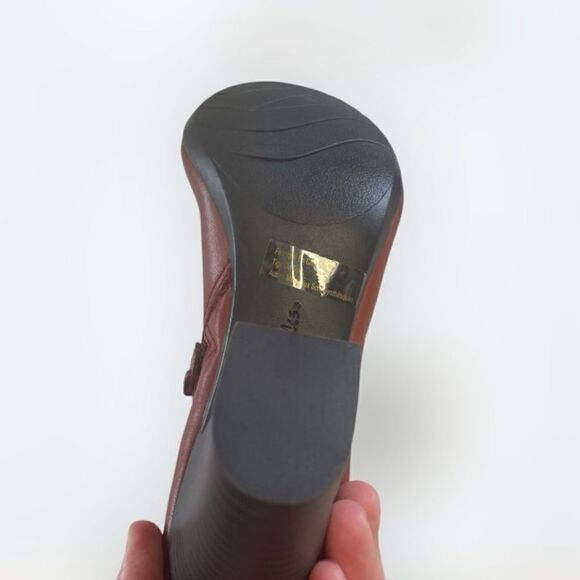 Clarks Women's Stroll Vine Ankle Boots Rust 10 - Picture 3 of 8